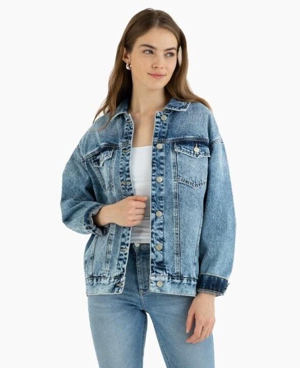 Новая!!! джинсовая куртка Глория джинс 50-52