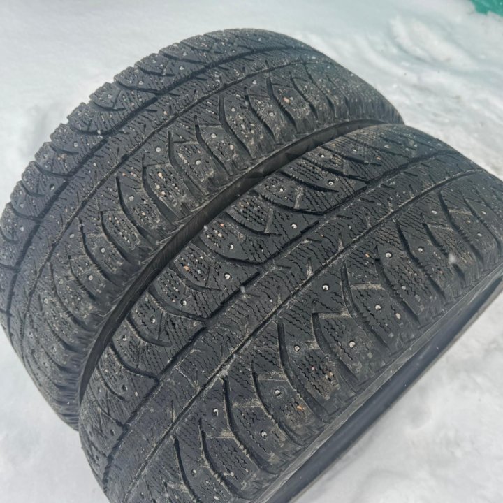 2шт. 195/55 R16 BRDGESTONE ЗИМА