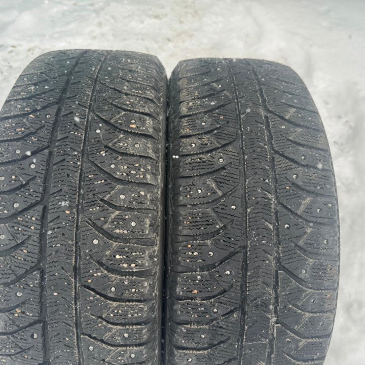 2шт. 195/55 R16 BRDGESTONE ЗИМА