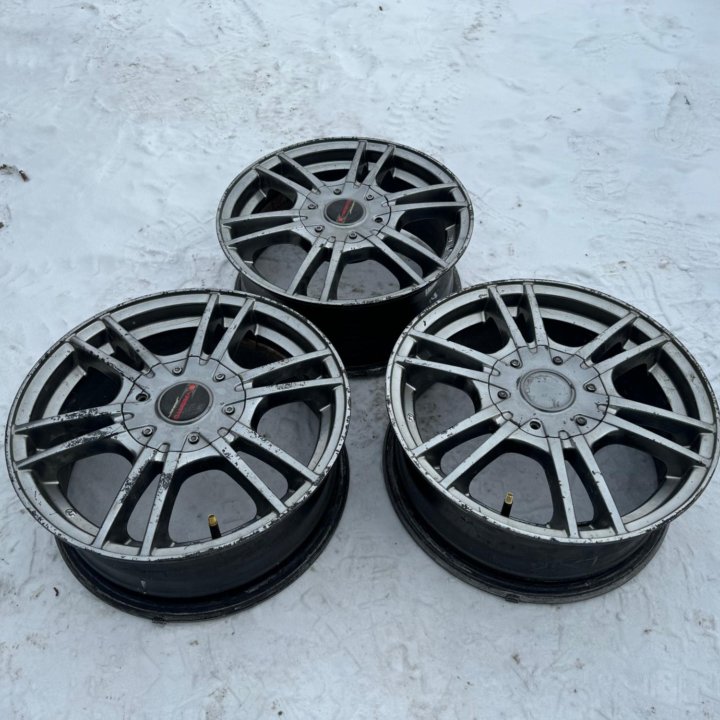 3 литых диска R15 4x114,3