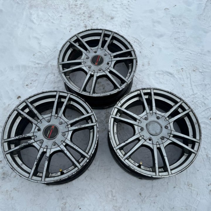 3 литых диска R15 4x114,3