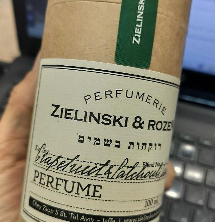 Zielinski Rozen Grapefruit & Patchouli, Luisa