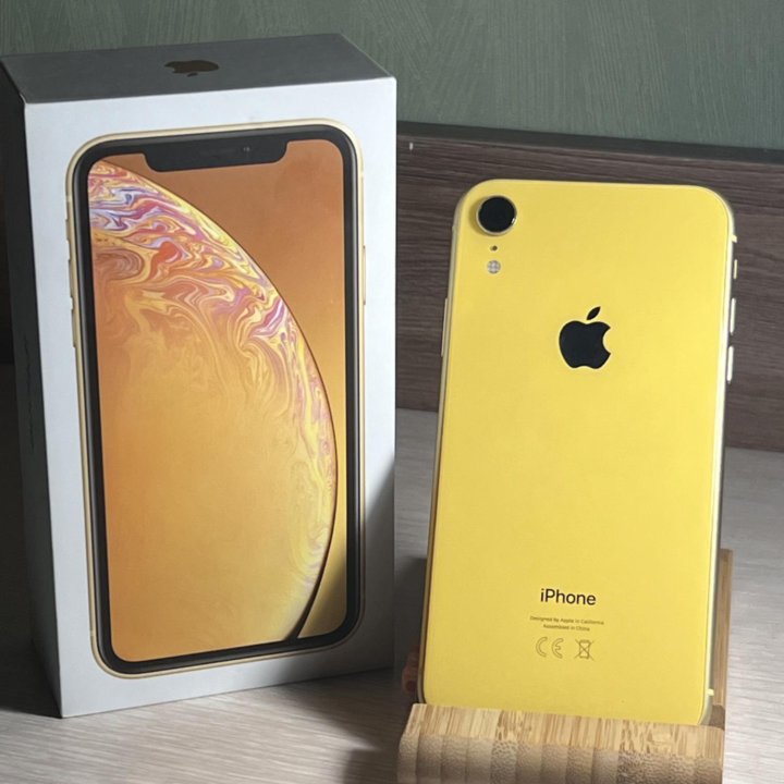 iphone XR(желтый),64 гб