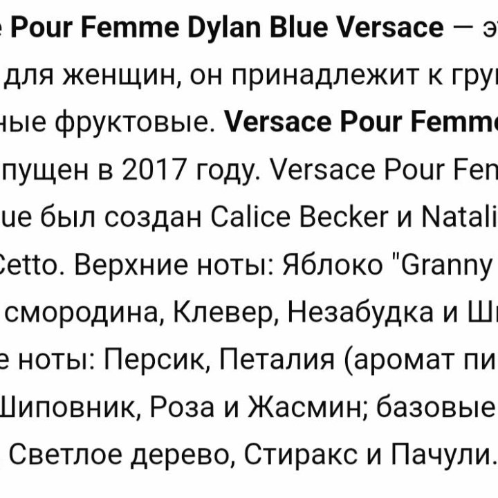 Versace Pour Femme Dylan Blue 100 ид