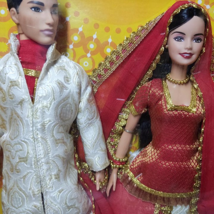 Куклы Барби и Кен индийские Индия Barbie Ken