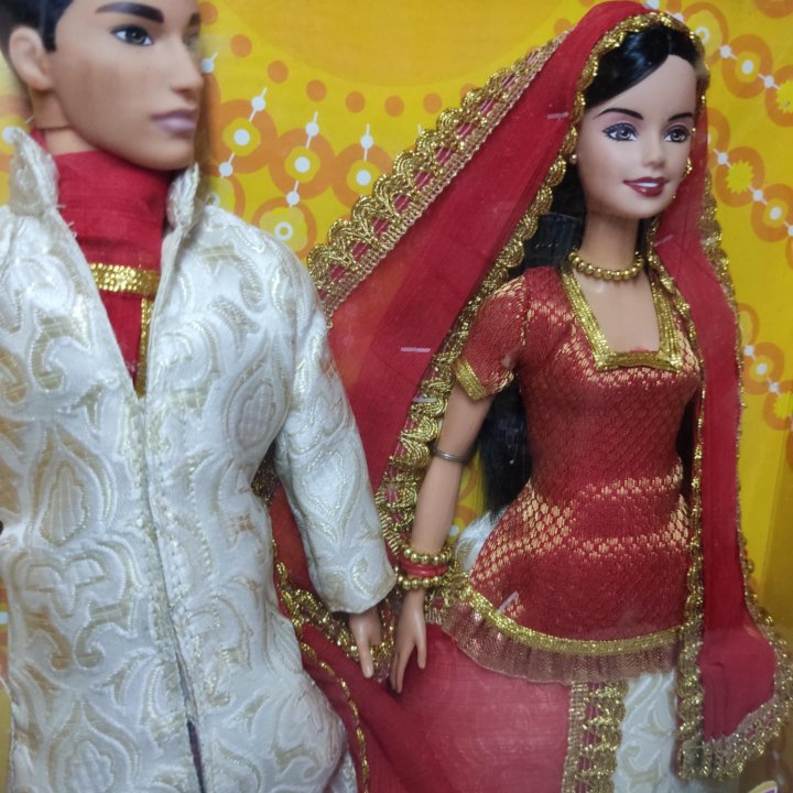 Куклы Барби и Кен индийские Индия Barbie Ken
