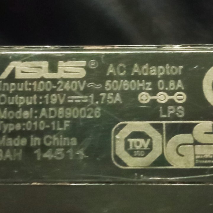 Блок питания 19V,33W ASUS