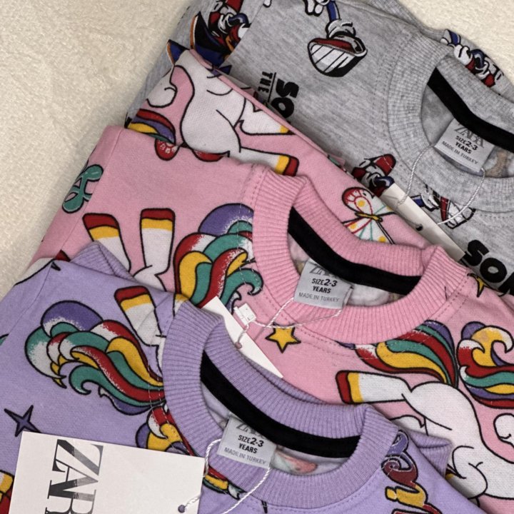 Пижамы новые детские костюмы Zara мальчик/девочка