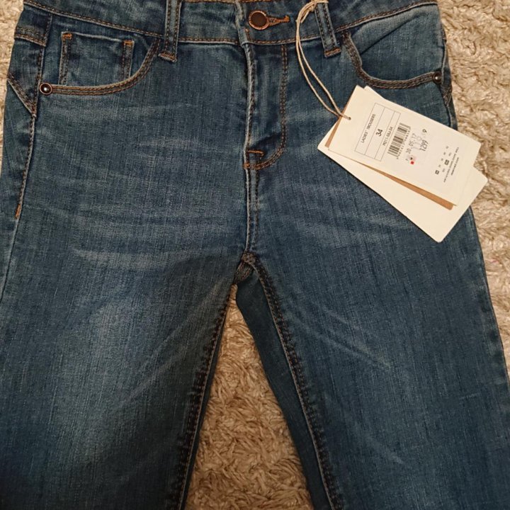НОВЫЕ джинсы XS-S пакетом