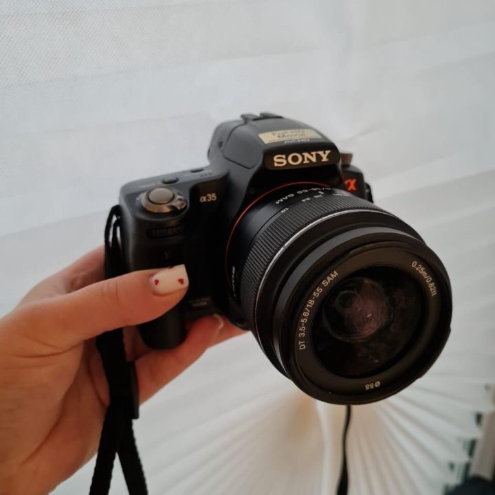 Фотоаппарат Sony alfa 35 + доп объектив