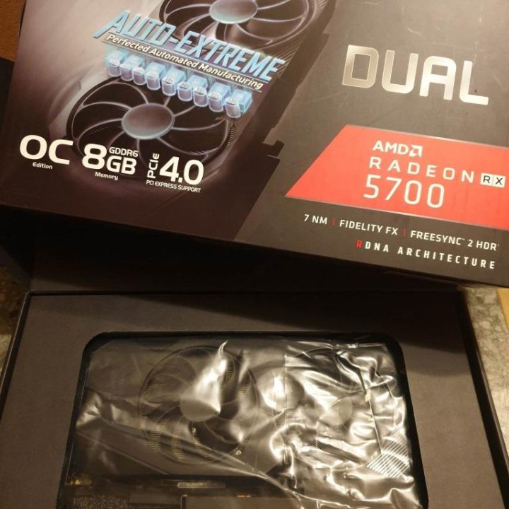 ASUS Dual Radeon RX 5700 O8G EVO Retail