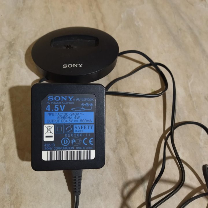 Адаптер питания sony AC-ES455K и зарядное ус-во