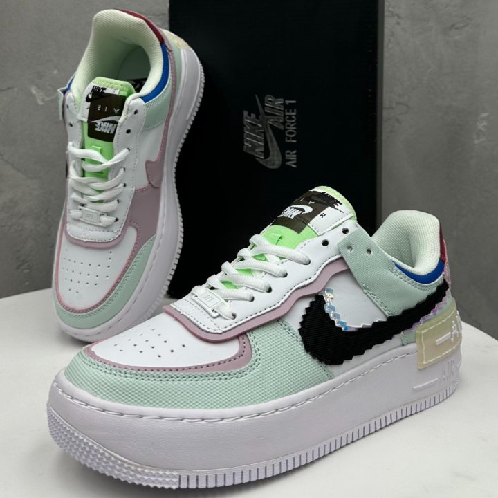 Кроссовки Nike Air Force 1 Shadow 8 Barely Green