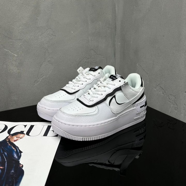 Кроссовки Nike Air Force 1 Shadow White/Black