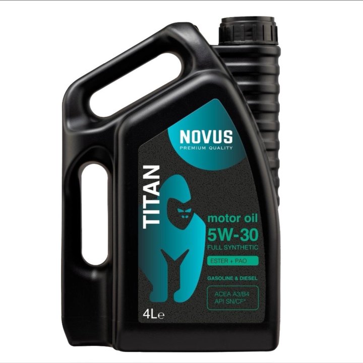 Моторное масло Novus titan 5W-30 PAO+Ester
