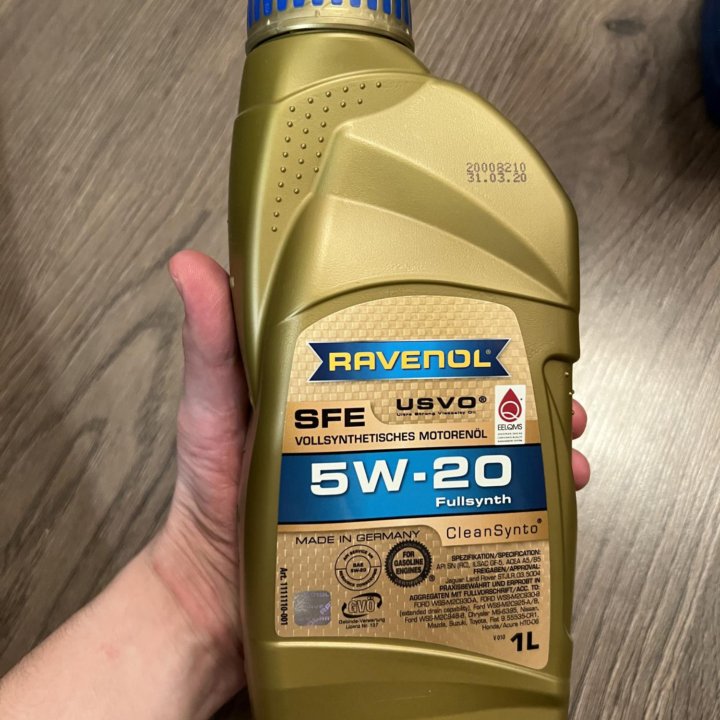 масло Ravenol 5w-20