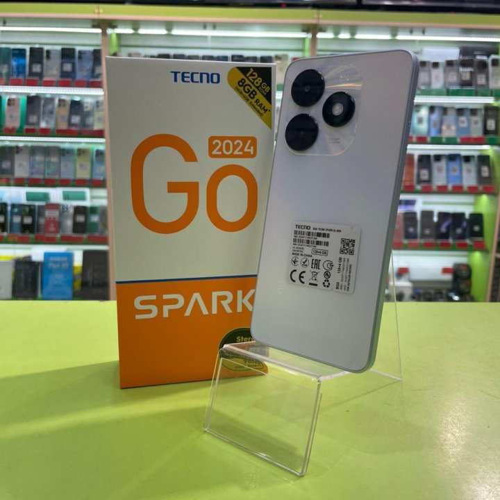 Tecno Spark Go 2024 4/128Gb 5000mAh NFC 6.56