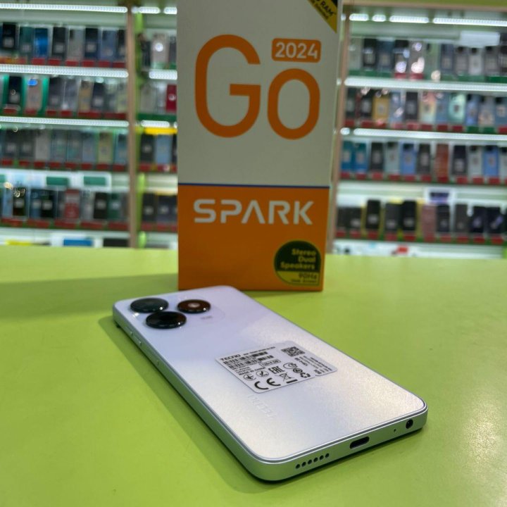 Tecno Spark Go 2024 4/128Gb 5000mAh NFC 6.56