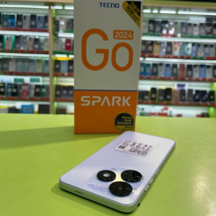 Tecno Spark Go 2024 4/128Gb 5000mAh NFC 6.56