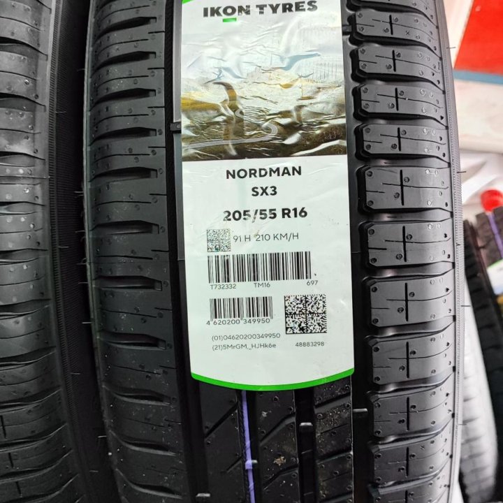 Ikon Tyres Ikon Nordman SX3 205/55 R16 91H TL летн