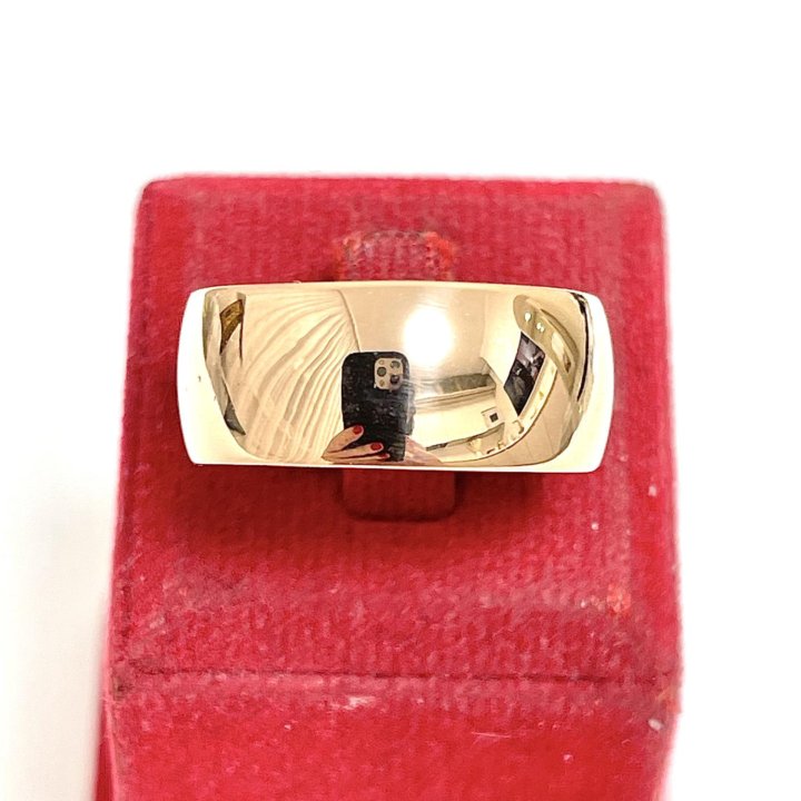Золотое обручальное кольцо 583 проба