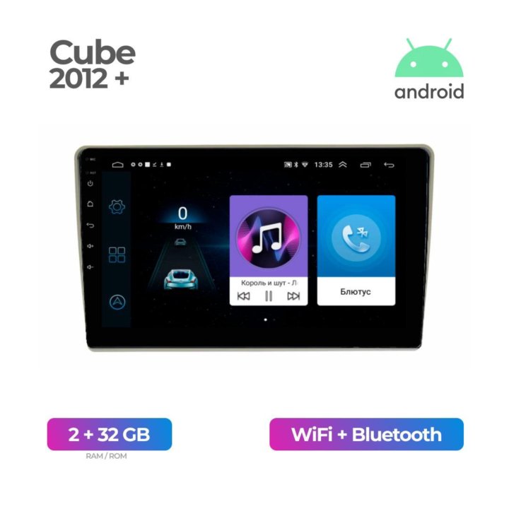 Android магнитола на Nissan Cube 2012+