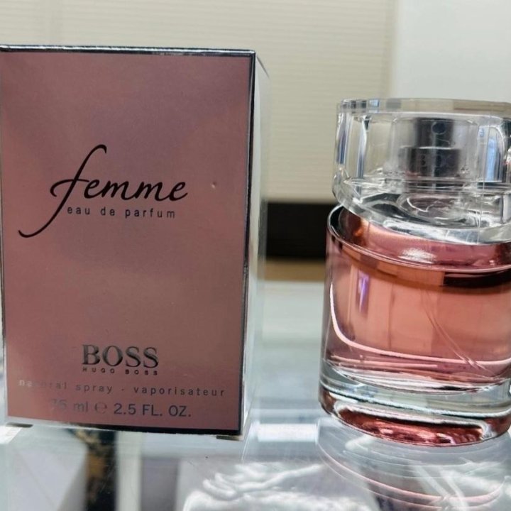 ПАРФЮМ ЖЕНСКИЙ 75 МЛ BOSS FEMME СТОЙКИЕ 