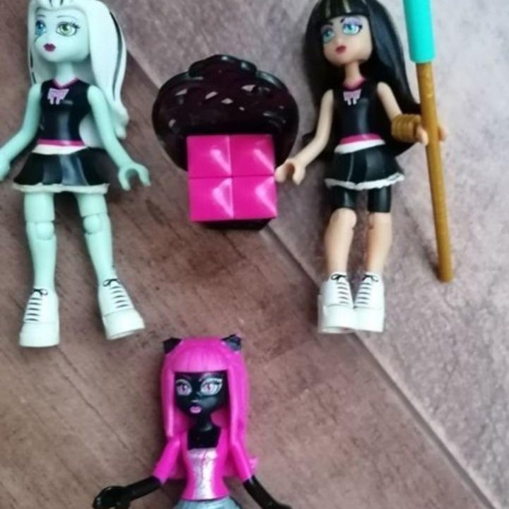 Оригинал! Шарнирные финурки Monster high lego