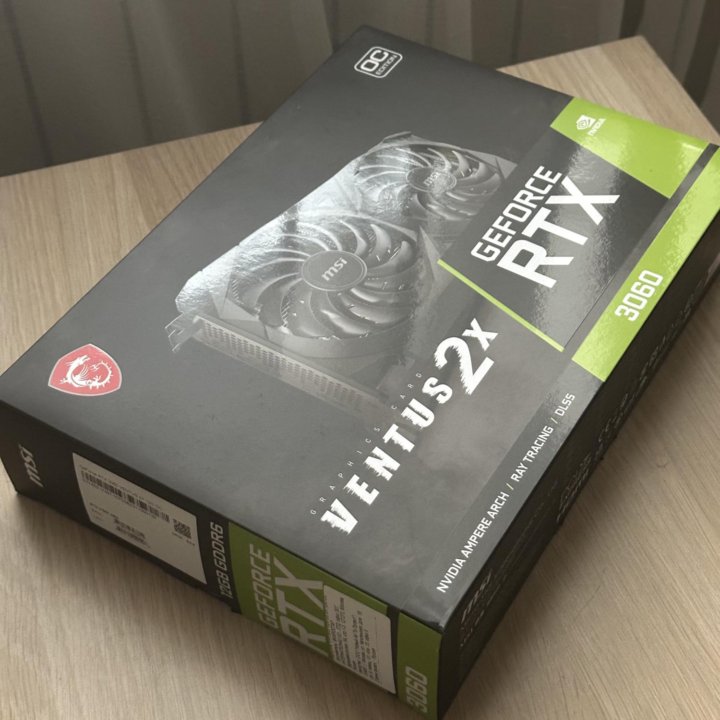 Видеокарта MSI GeForce RTX 3060 Новая