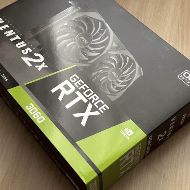 Видеокарта MSI GeForce RTX 3060 Новая