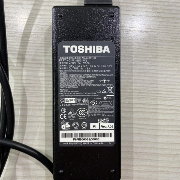 Блок питания Toshiba originally