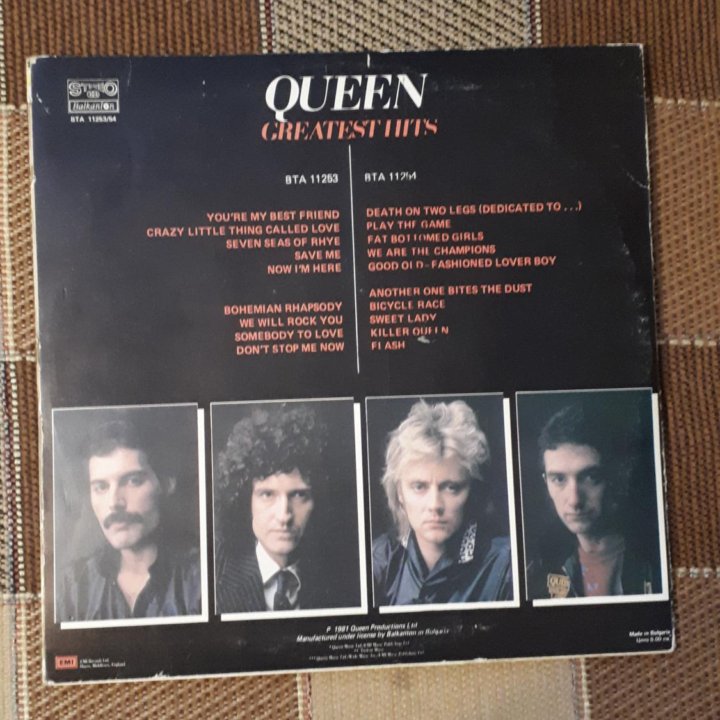 Виниловая пластинка QUEEN