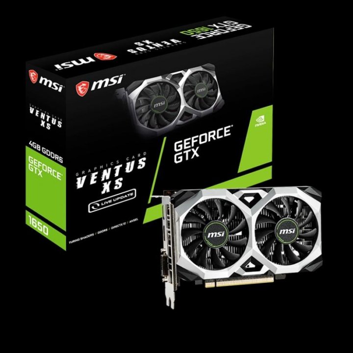 MSI GeForce GTX 1650 D6 4GB VENTUS XS