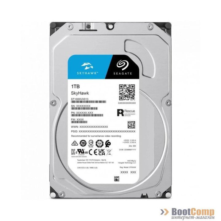 Жесткий диск 1000GB Seagate SkyHawk ST1000VX013