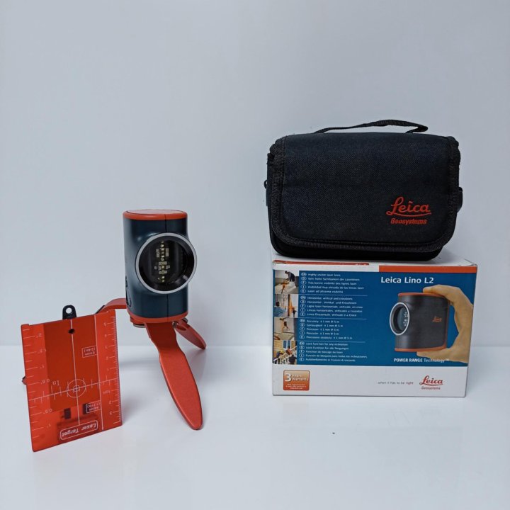 (1) нивелир Leica Lino L2