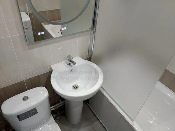 Ремонт ванных комнат пластиковыми панелями ПВХ