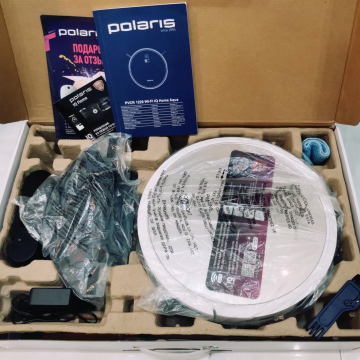 Робот-пылесос Polaris pvcr 1229 IQ HomeAqua