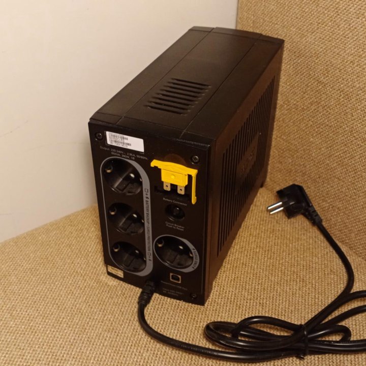 ИБП APC Back-UPS BX650CI-RS, 650 BA без батареи