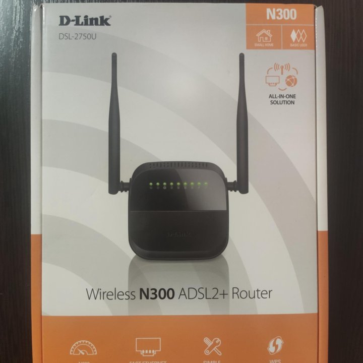 Wi -Fi Роутер D-Link DSL-2750U