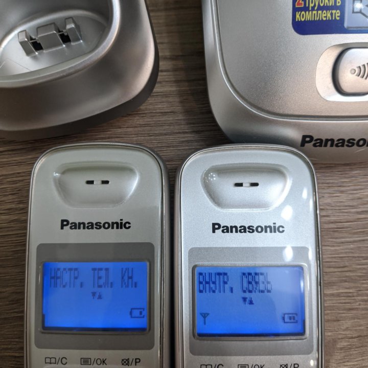 Домашний телефон dect Panasonic KX-TG2512RUN