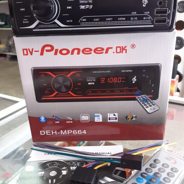 Новая Автомагнитола Pioneer.ок