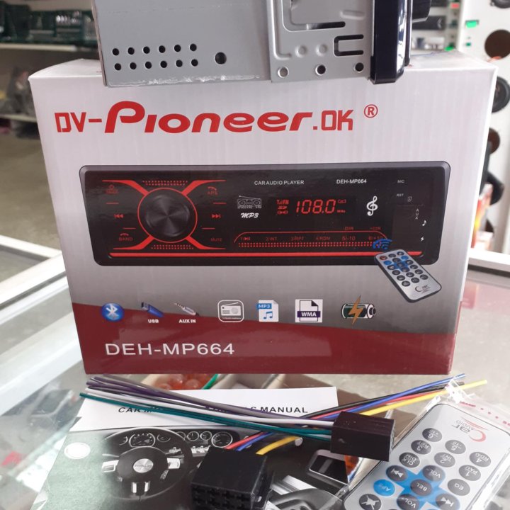 Новая Автомагнитола Pioneer.ок