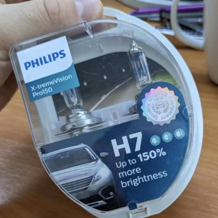 Philips lighting Лампа автомобильная H7, 2 шт