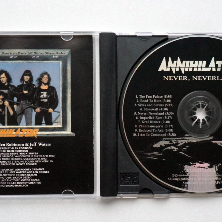 CD Annihilator - Never, Neverland