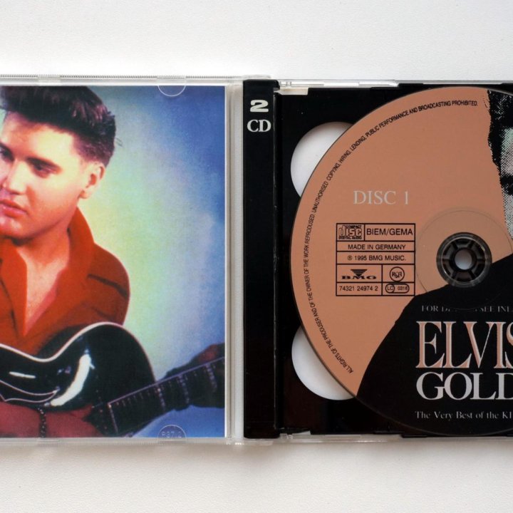 2CD Elvis Presley - Elvis Gold