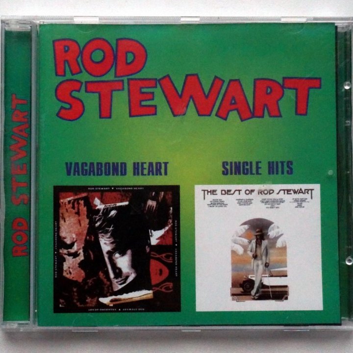 CD Rod Stewart - Vagabound Heart / Single Hits