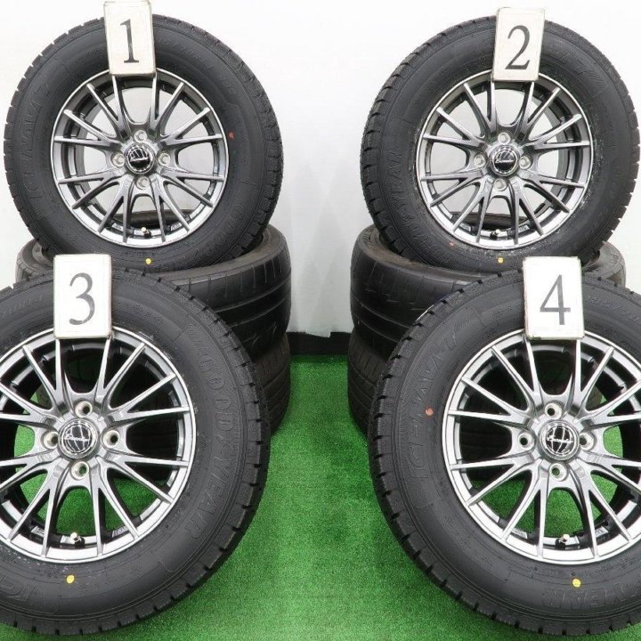 Комплект колёс (№390) 185/70R14 изЯпонии