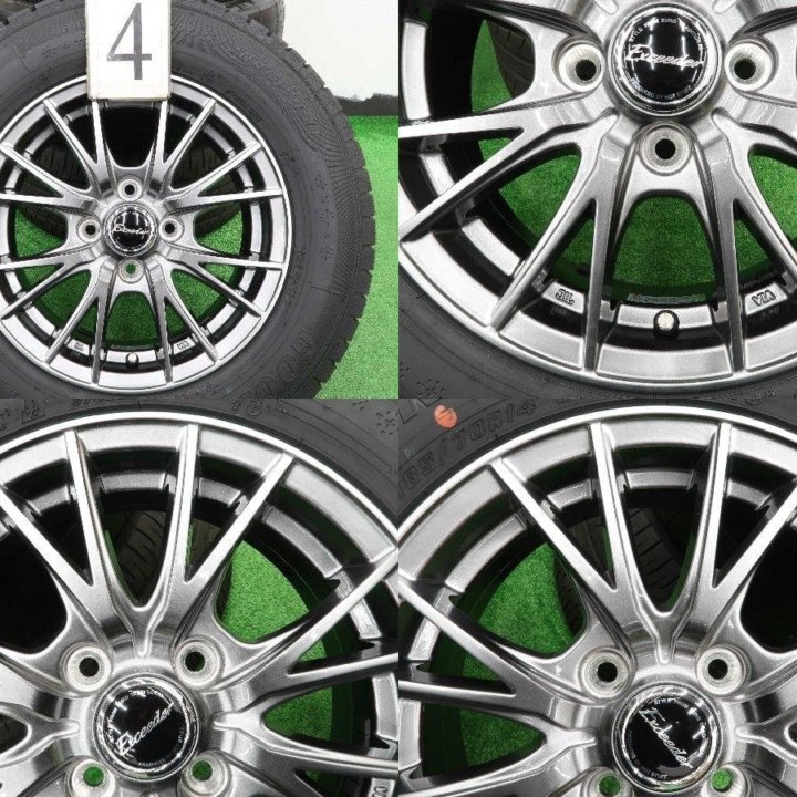 Комплект колёс (№390) 185/70R14 изЯпонии