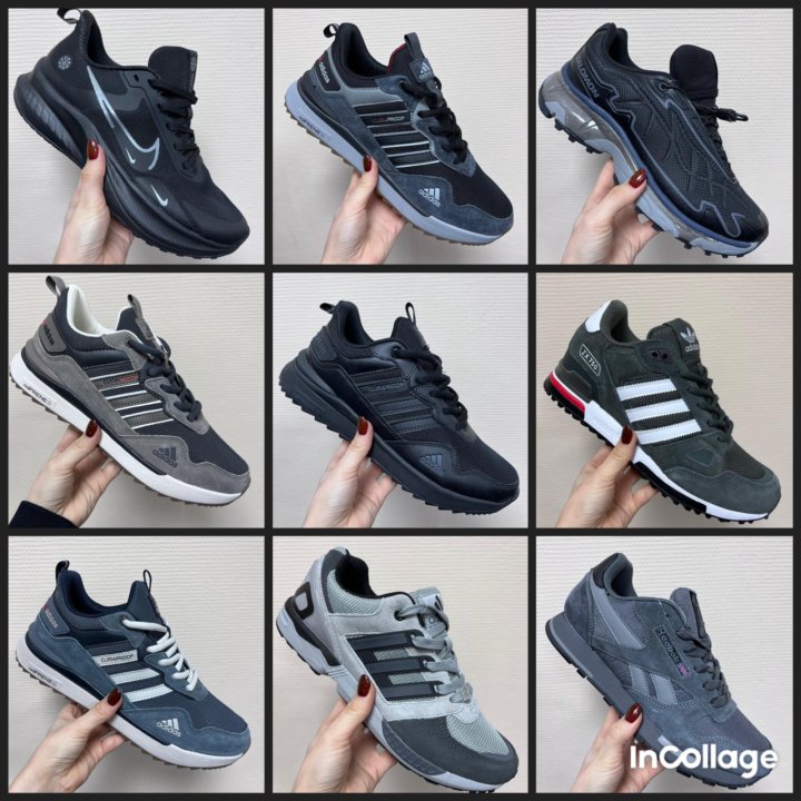 Кроссовки adidas Nike Salomon reebok/р.с 39 по 45