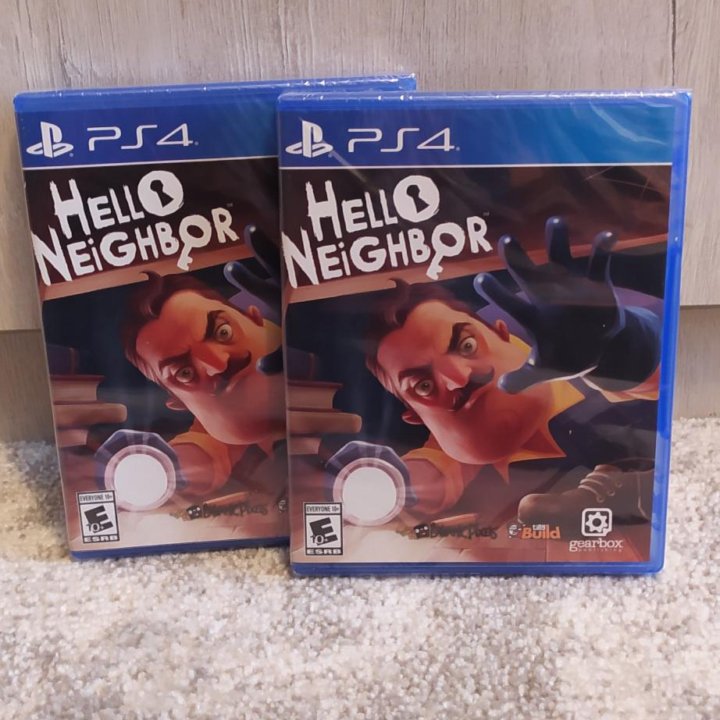 Hello Neighbor(Привет Сосед) PS4/PS5 (Новый диск)